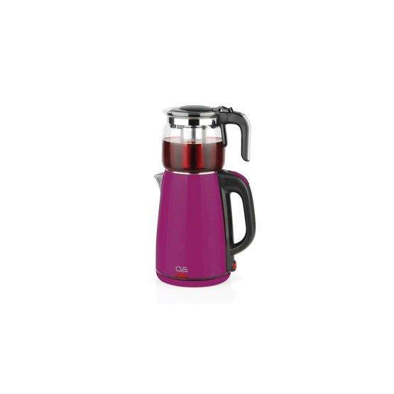 CVS DN1514 Violet Cam Demlik Elektrikli Çay Makinesi