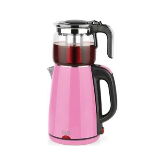 CVS DN1514 Violet Cam Demlik Elektrikli Çay Makinesi