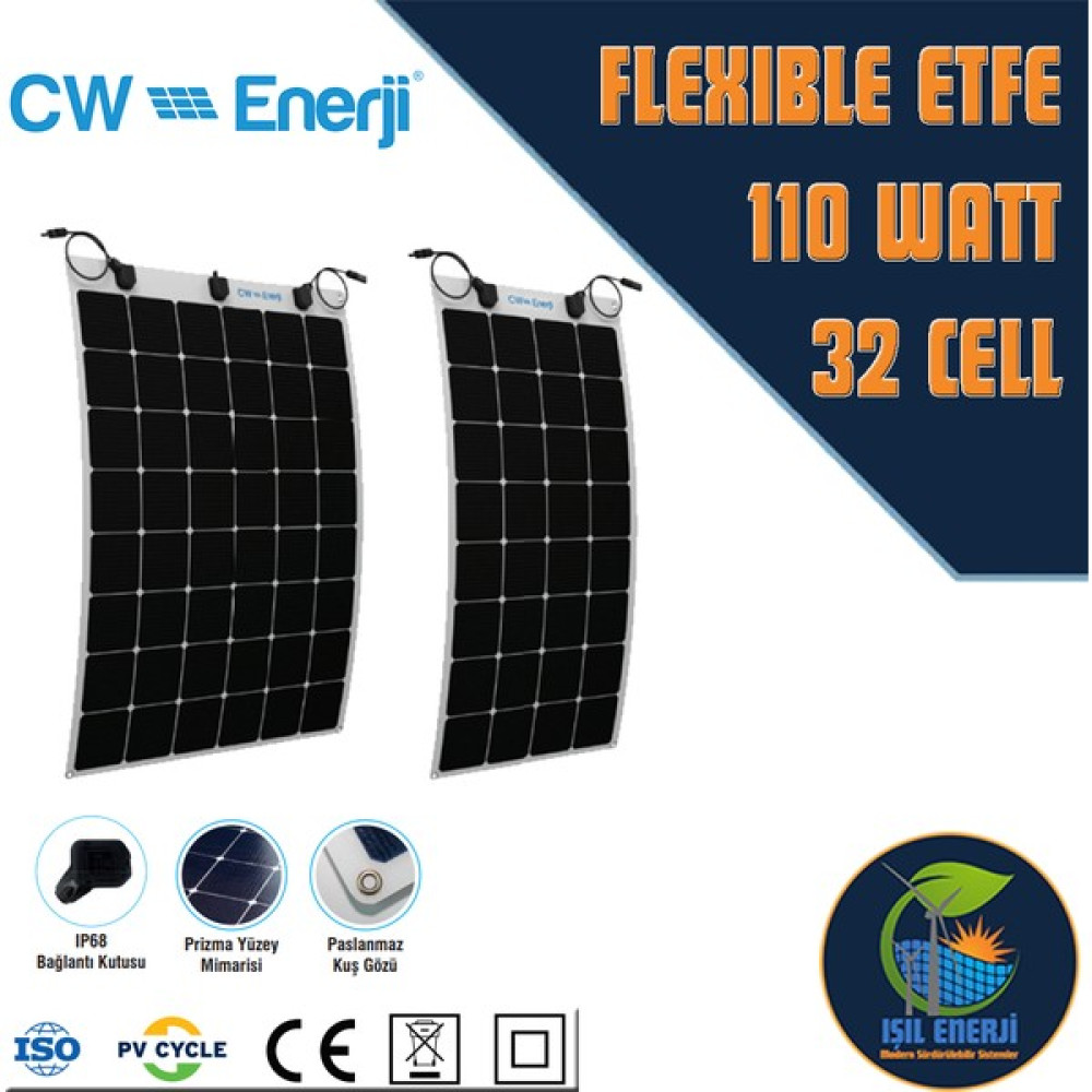 CW Enerji Tommatech 110WP Esnek Güneş Paneli Oto, Bahçe, Yapı Market Fiyatı