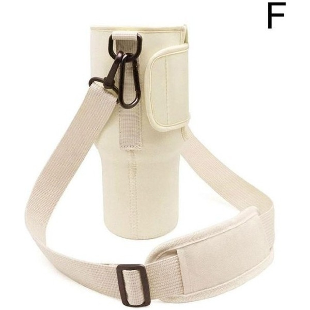 Cwecom F 40 Oz Neopren Su Şişesi Taşıma Çantası Stanley Quencher Fincan Kol Kaymaz Yalıtımlı Kupa Kapağı Ayarlanabilir Omuz Askısı (Yurt Dışından) Suluk Fiyatı