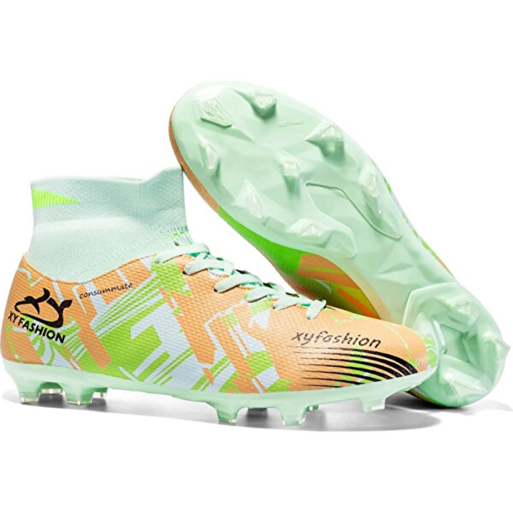 Cwecom Handsome Guy Erkek Krampon Yüksek Kaliteli Futbol Ayakkabısı Ag Football Sneaker Futsal Antrenman Ayakkabısı Yeşil (Yurt Dışından) Spor Ayakkabı Fiyatı