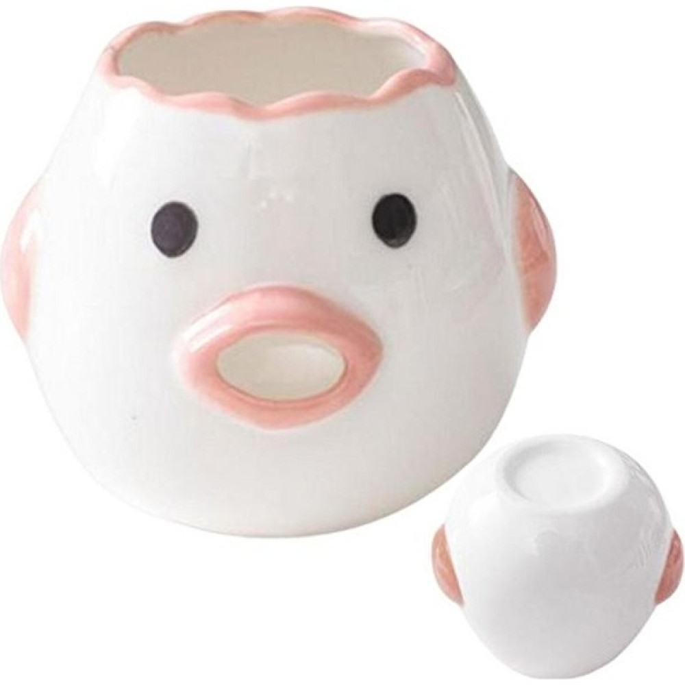 Cwecom Wangchuang Pembe Seramik Yumurta Ayırıcı Yumurta Beyazı Ayırıcı Sarısından Seramik Yumurta Ayırıcı Aracı Mutfak Gadget Pişirme Baker Aracı Y... Kek Kalıpları Fiyatı