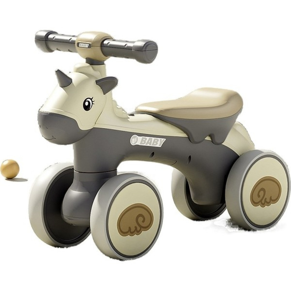 Cwecom10 Beyond Store 1-3 Yaş Bebek Scooter Dört Tekerlekli Pedalsız Yürüteç (Yurt Dışından) - Gri Pedallı Araçlar Fiyatı