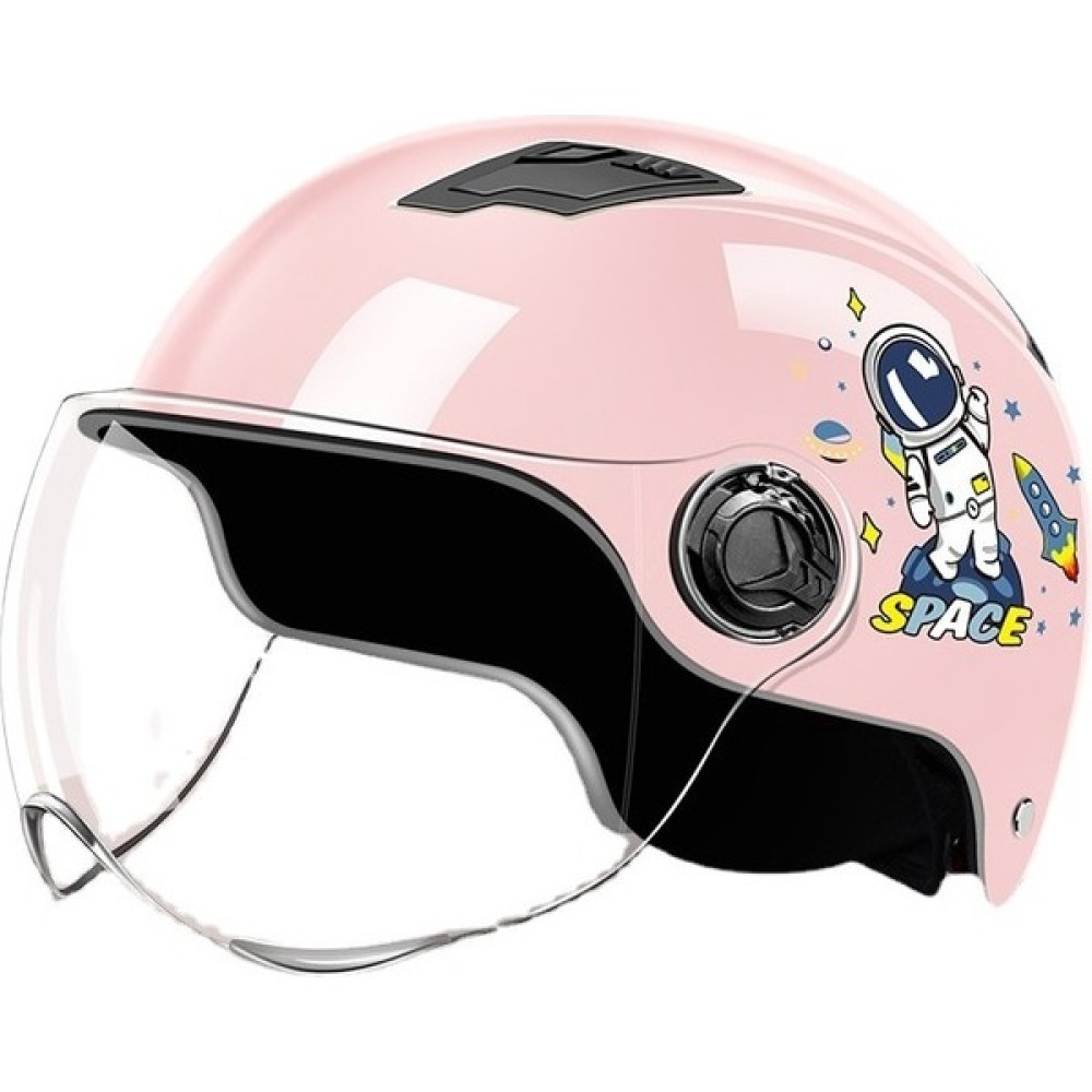 Cwecom2 Güneş Koruma Ön Cam Yarım Kask (Yurt Dışından) - Açık Pembe Motorsiklet Kaskları Fiyatı