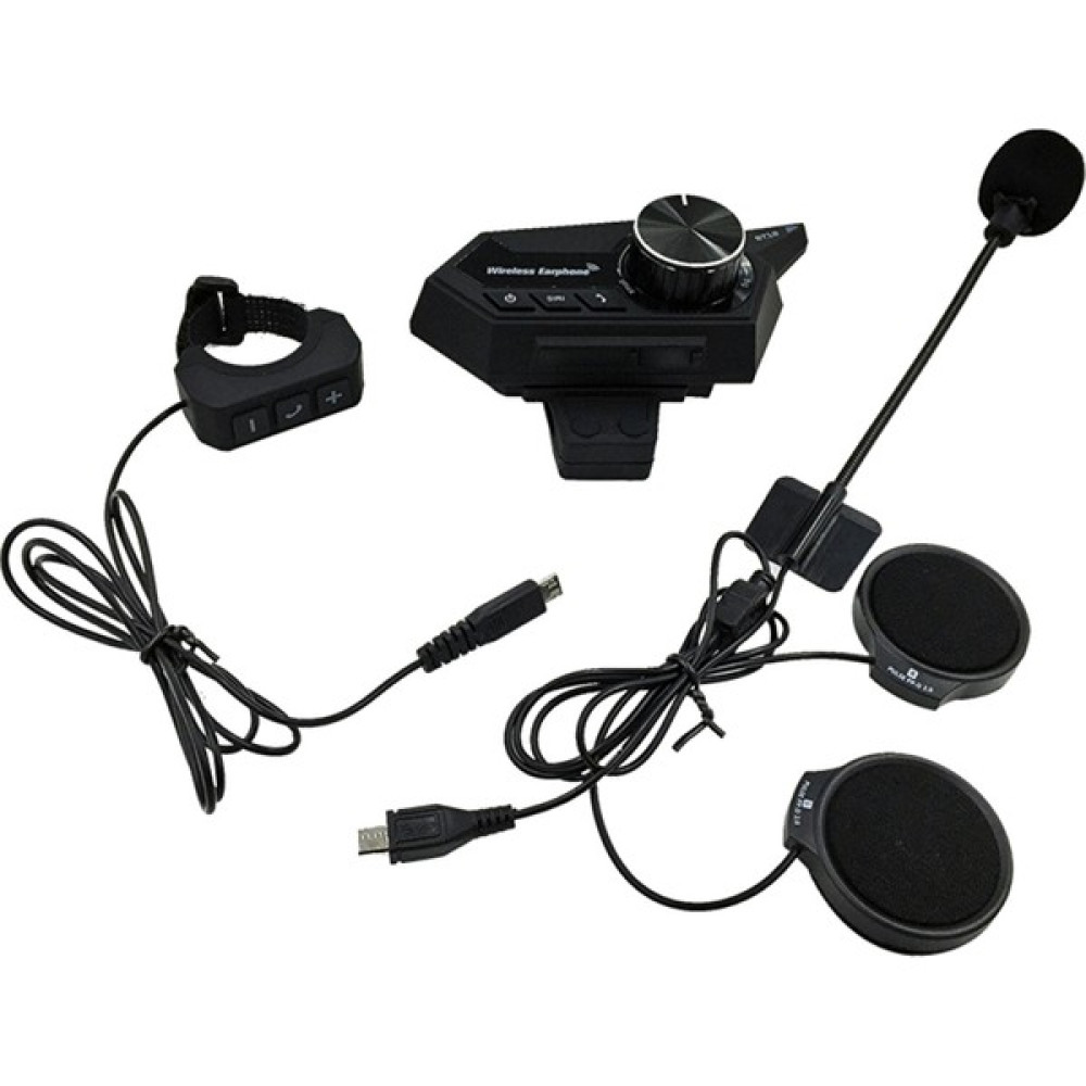 Cwecom2 Kablosuz Bluetooth Motosiklet Kask Kulaklığı (Yurt Dışından) - Beyaz - Kırmızı - Siyah Motorsiklet Aksesuarları Fiyatı