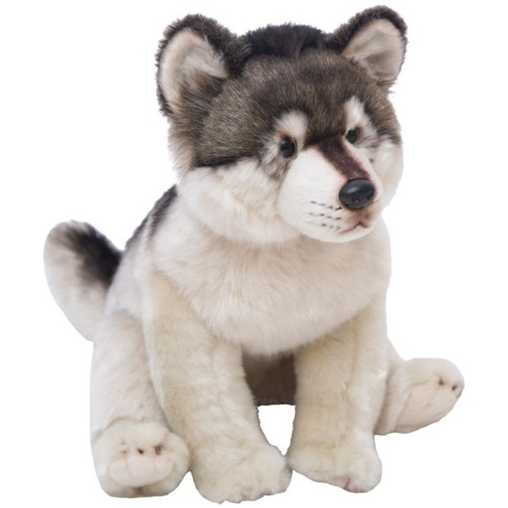 Cwecom4 Gerçekçi Kurt Köpek Husky Yavru Peluş Dolması Hayvan Bebek Bebek Çocuk Kurt Lover Doğum Günü Hediyesi Ev Dükkanı Dekorasyon | Doldurulmuş v... Peluş Oyuncaklar Fiyatı
