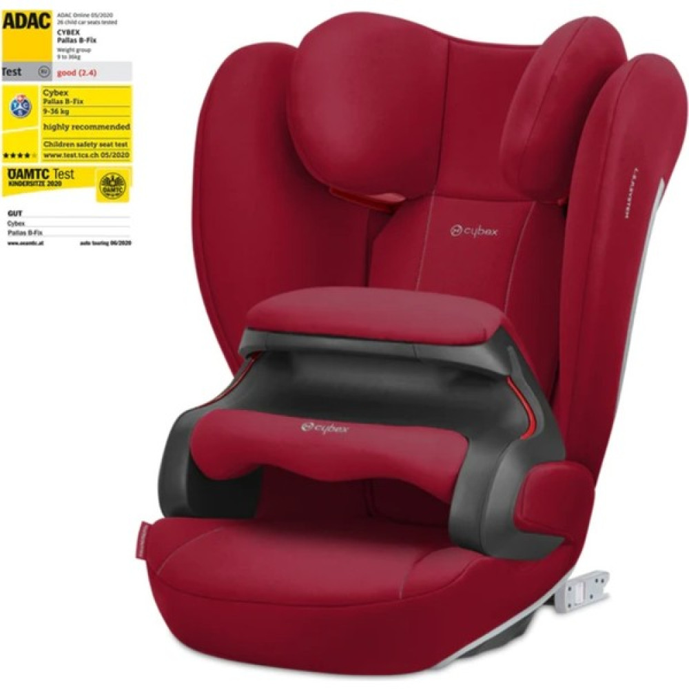 Cybex ADAC'lı Pallas B2 Fix Isofixli Bebek Çocuk Oto Koltuğu 9-36 kg - Dynamic Red Bebek Oto Koltuğu Fiyatı