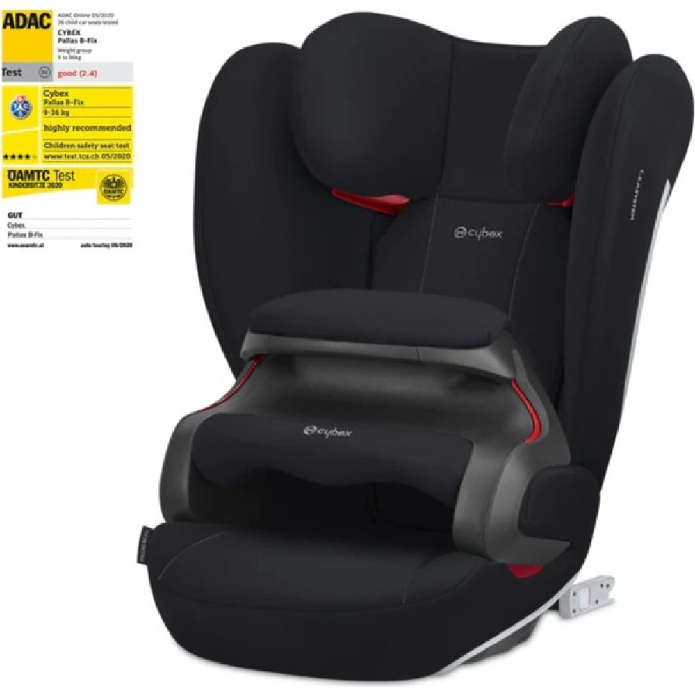 Cybex ADAC'lı Pallas B2 Fix Isofixli Bebek Çocuk Oto Koltuğu 9-36 kg - Volcano Black Bebek Oto Koltuğu Fiyatı