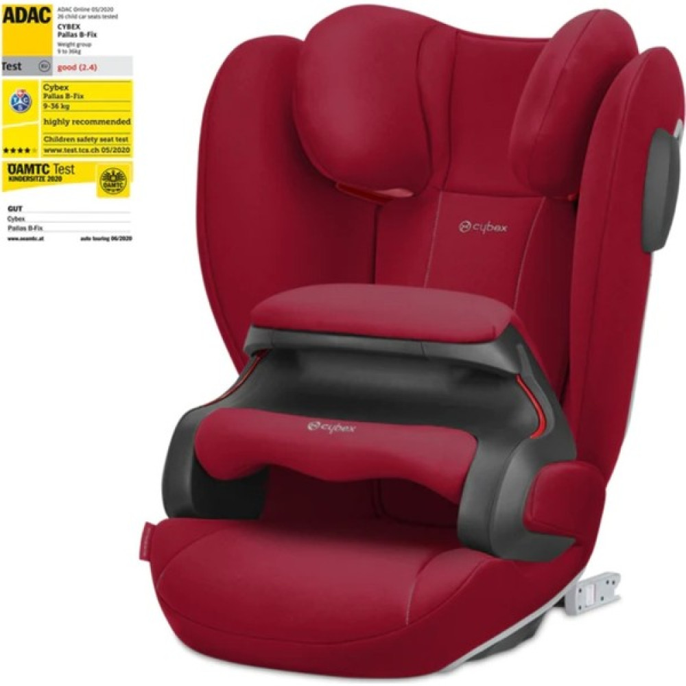 Cybex ADAC'lı Pallas B2 Fix Lux Isofixli Bebek Çocuk Oto Koltuğu 9-36 kg - Dynamic Red Bebek Oto Koltuğu Fiyatı