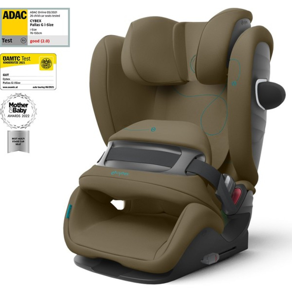 Cybex ADAC'lı Pallas G I-Size Isofixli Bebek Çocuk Oto Koltuğu 9-50 kg - Classic Beige Bebek Oto Koltuğu Fiyatı