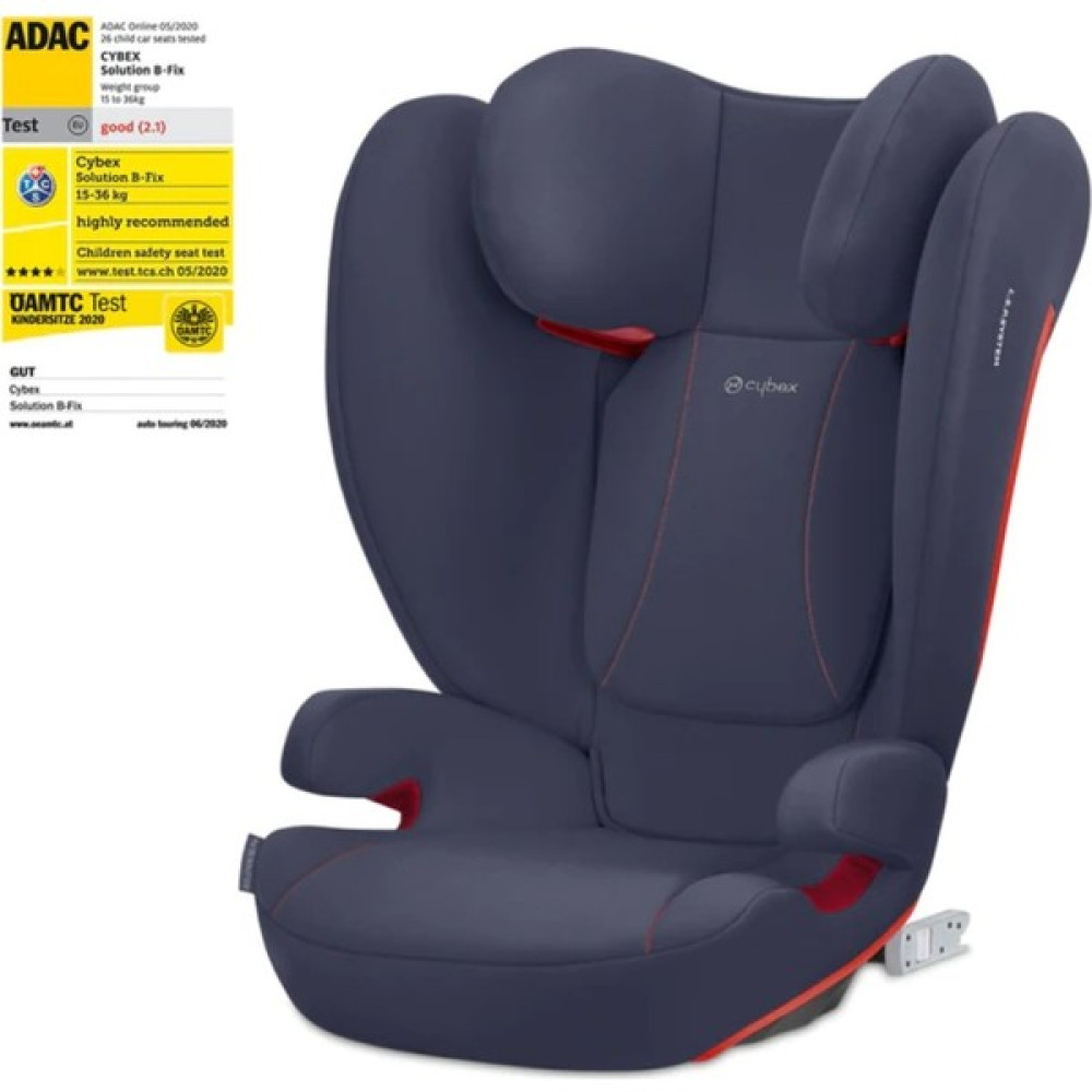 Cybex ADAC'lı Solution B2 Fix Isofixli Çocuk Oto Koltuğu 15-36 kg - Bay Blue Bebek Oto Koltuğu Fiyatı