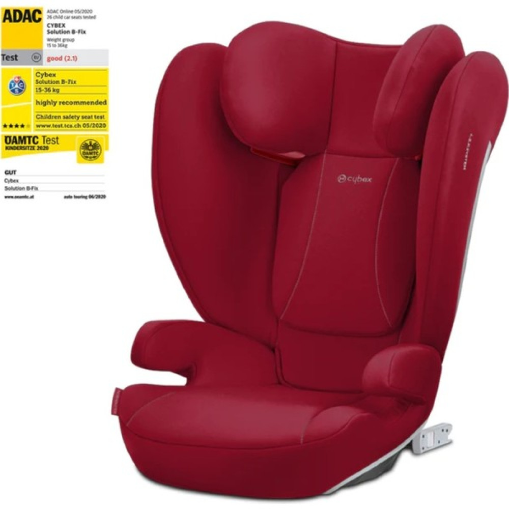 Cybex ADAC'lı Solution B2 Fix Isofixli Çocuk Oto Koltuğu 15-36 kg - Dynamic Red Bebek Oto Koltuğu Fiyatı