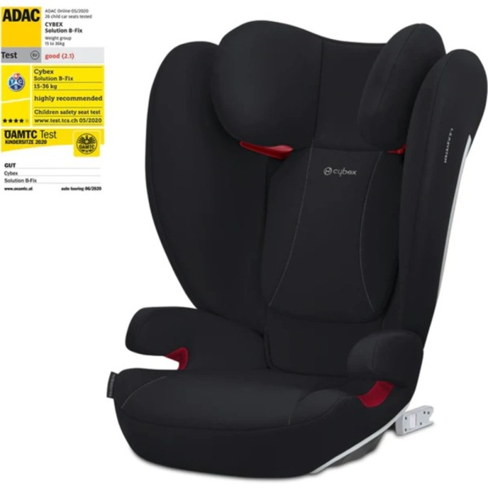Cybex ADAC'lı Solution B2 Fix Isofixli Çocuk Oto Koltuğu 15-36 kg - Volcano Black Bebek Oto Koltuğu Fiyatı