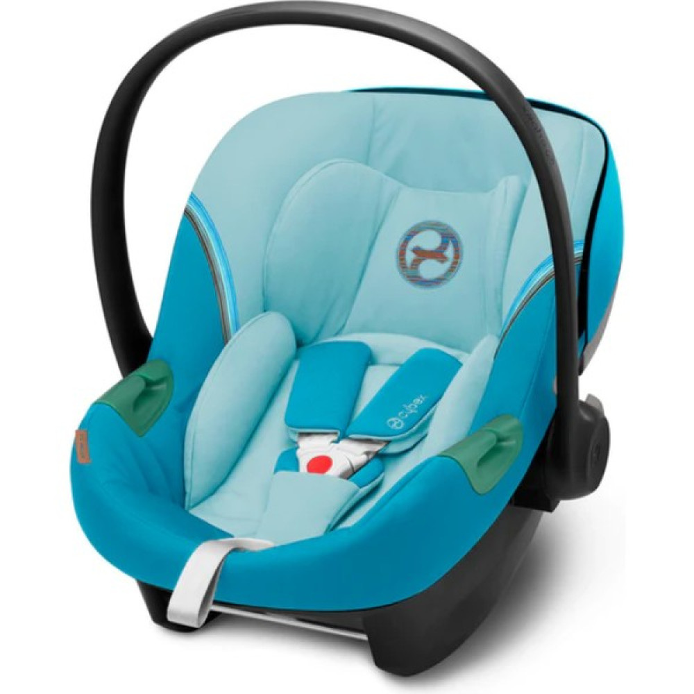 Cybex Aton S2 I Size Ana Kucağı Bebek Oto Koltuğu 0-13 kg - Beach Blue Ana Kucağı Fiyatı