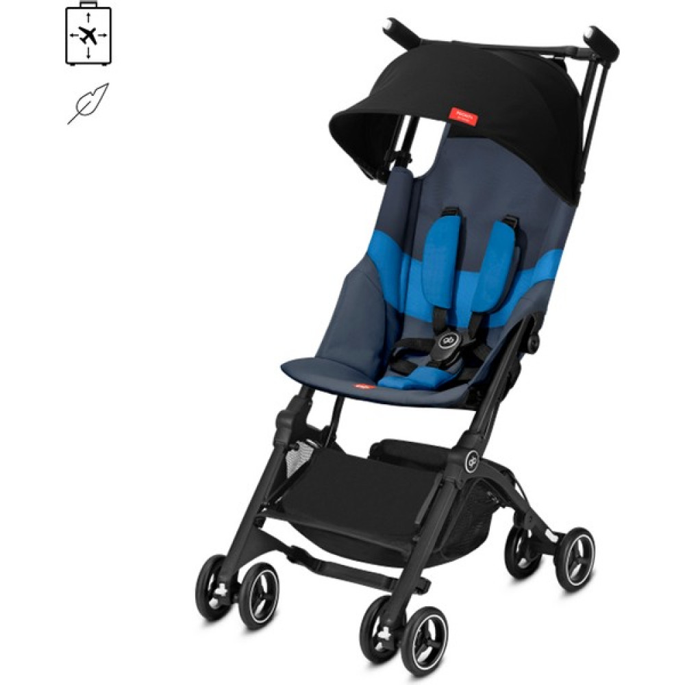 Cybex GB Pockit Plus (Dünyanın En Küçük Katlanan Kabin Boy Bebek Arabası) - Blue Night Bebek Arabası-Puset Aksesuarları Fiyatı