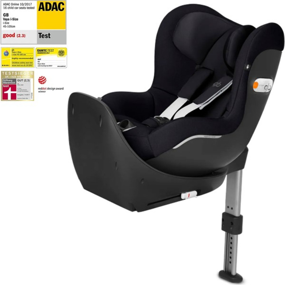 Cybex GB Vaya 360 Derece Dönen Isofix Bebek Oto Koltuğu 0-18 Kg - Satin Black Bebek Oto Koltuğu Fiyatı