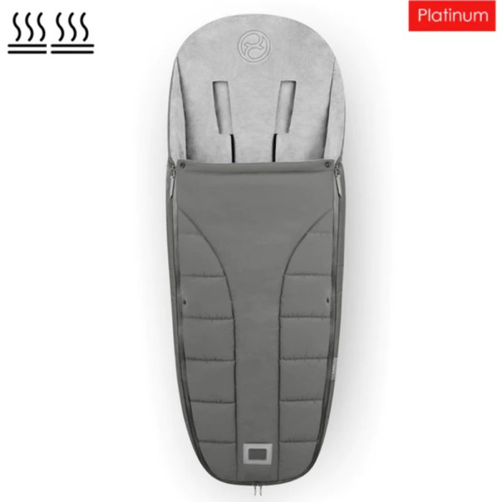Cybex Platinum Bebek Arabası Ayak Tulumu Tog 5 Standardında Isıtma Özelliği (Cybex ve Bugaboo Arabaları ile Uyumlu) - Gri Bebek Arabası-Puset Aksesuarı Fiyatı