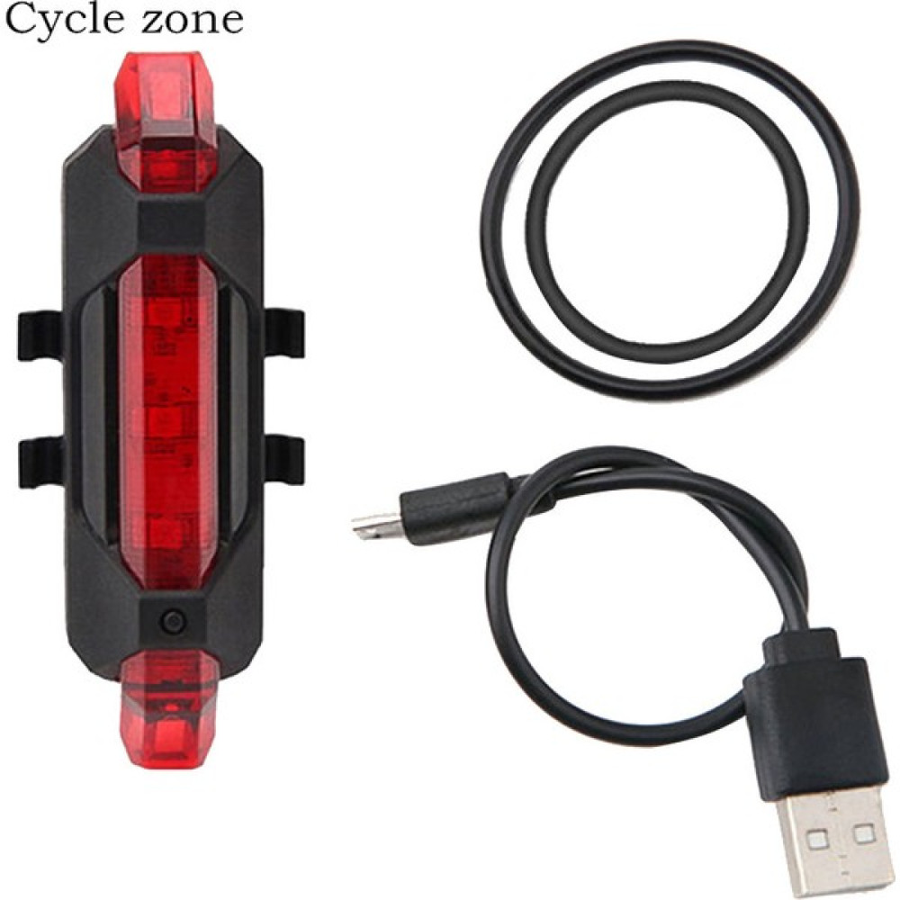 Cycle Zone USB Şarj Edilebilir LED Bisiklet Ikaz Lambası, Arka Uyarı Lambası Bisiklet Aksesuarları Fiyatı