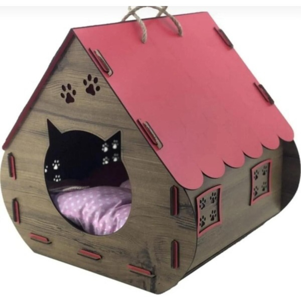 Çyr Home Kedi Evi - Kırmızı Evcil Hayvan Ürünleri Fiyatı