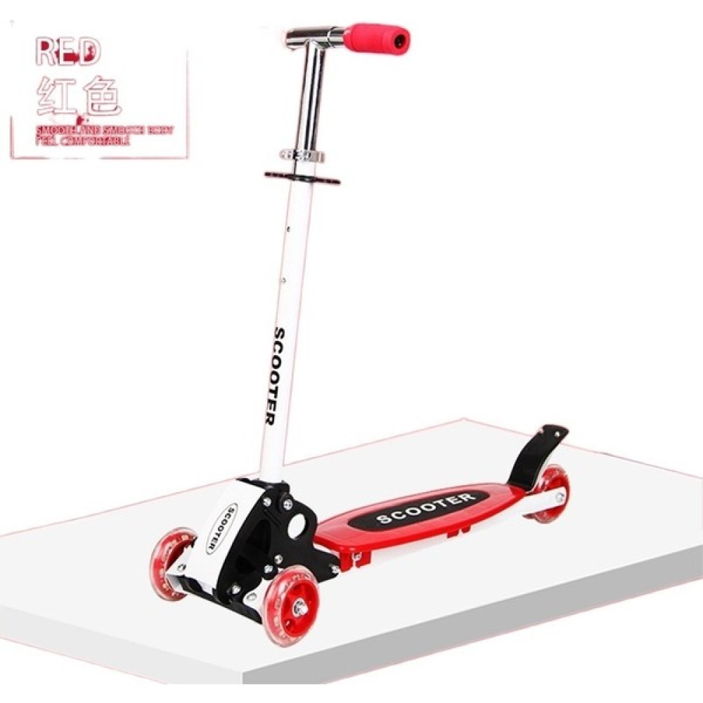 Cz Katlanabilir Çocuk Scooter Aydınlık Bisiklet (Yurt Dışından) - Koyu Kırmızı Açık Hava, Deniz ve Spor Oyuncakları Fiyatı