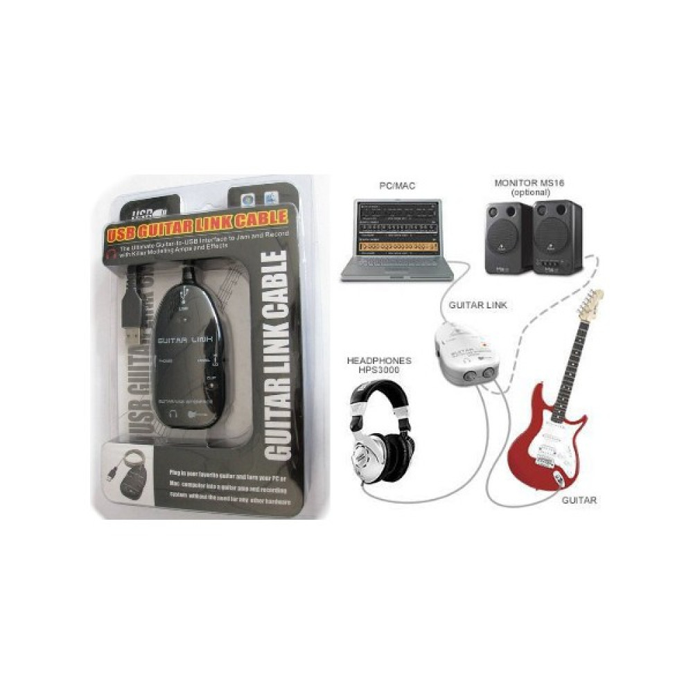 D-Cable Usb Gitar Guitar Link Kablosu Müzik Aleti Aksesuarları Fiyatı