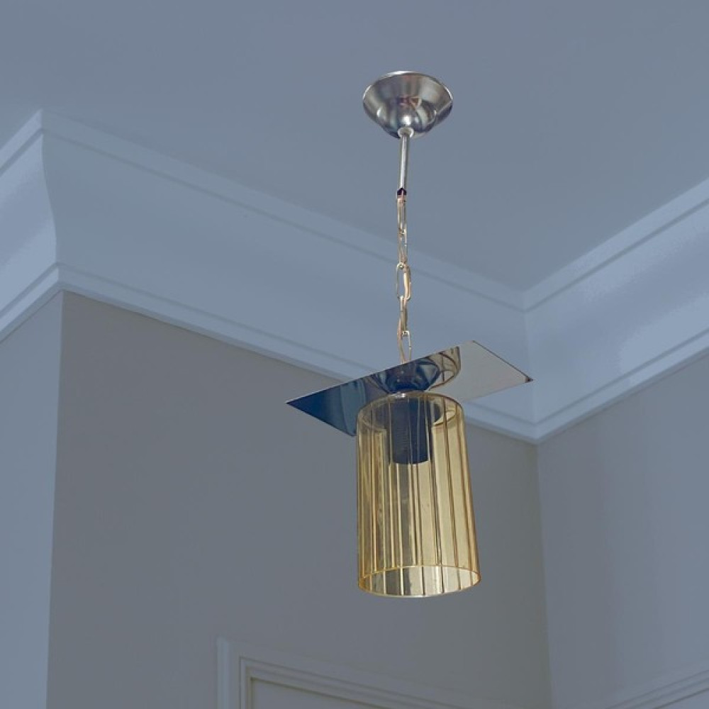 D-Light Ender Tekli Avize Bal Akrilik Cam - Bal Cam Avize Fiyatı