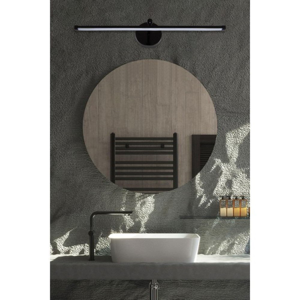 D-Light Resim Ayna Aplik 50 Cm. Günışığı - LEDLİ RESİM,AYNA APLİK - Siyah Aplikler Fiyatı
