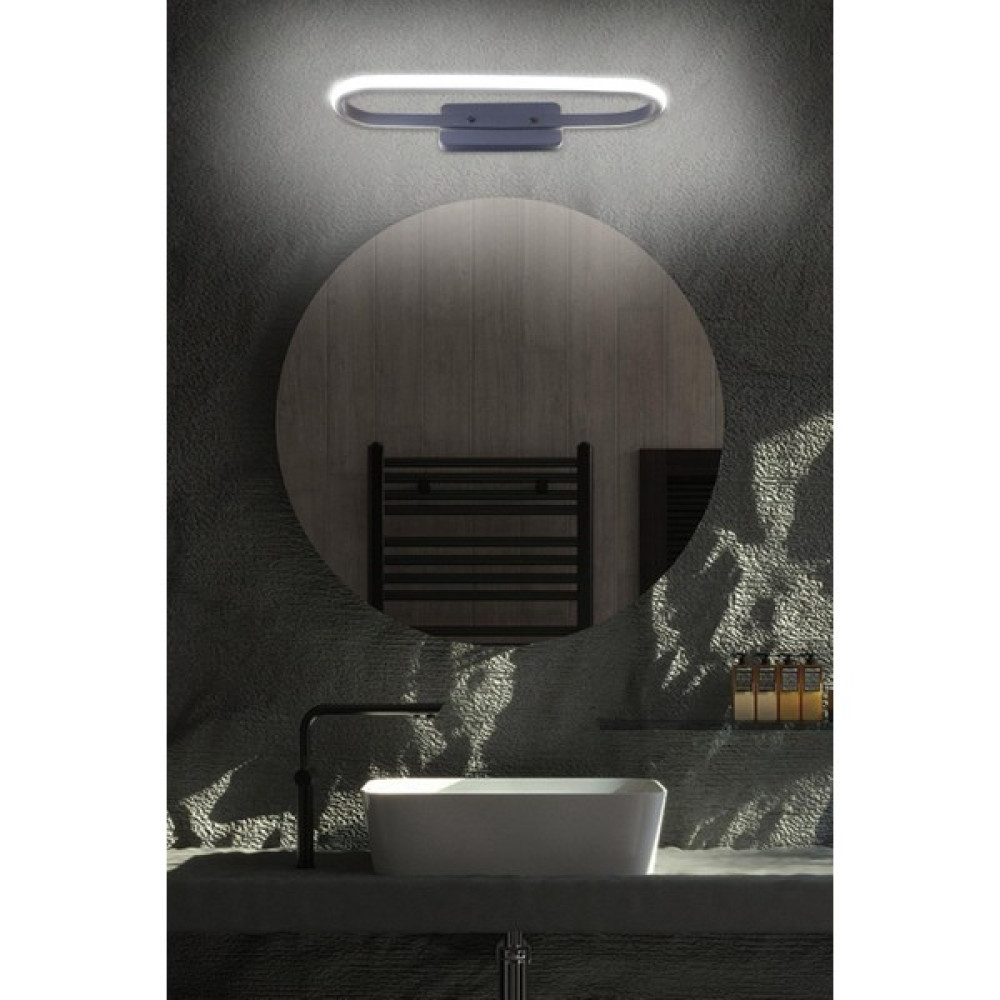 D-Light Ufo Siyah LED Aplik Beyaz Aplikler Fiyatı