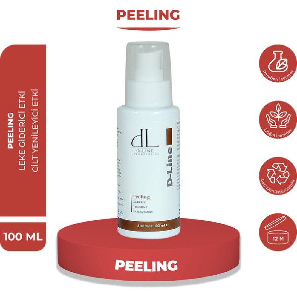 D-Line Peeling, Cilt Yenileyici, Gözenekleri Temizleme, Pürüzsüz Ve Parlak Cilt Cilt Temizleme ve Peeling Fiyatı