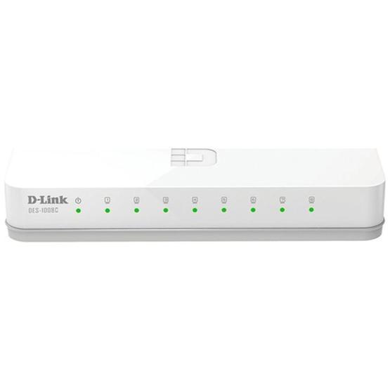 D-Link DES-1008C 8 Port 10/100 Mbps Desktop Switch