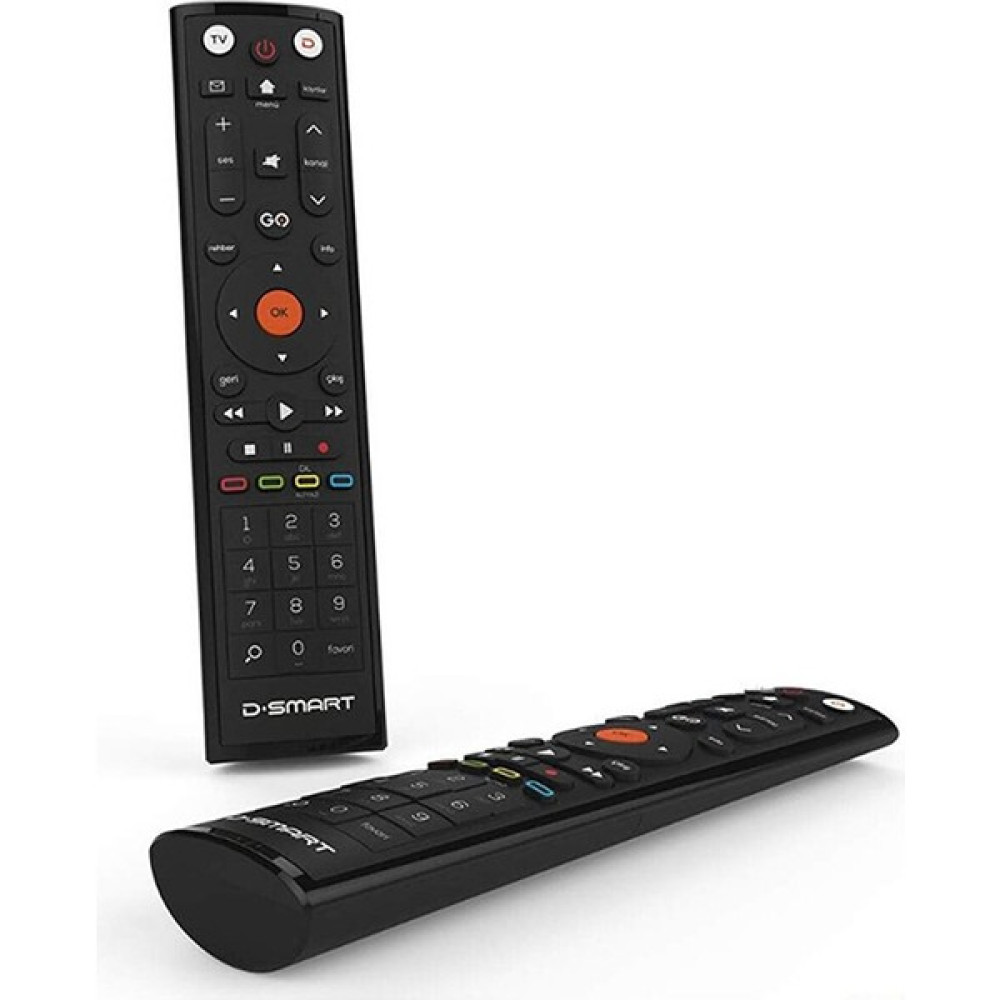 D-Smart Dsmart Akıllı Kumanda / Dsmart Orijinal Kumanda - Siyah TV Aksesuarları Fiyatı