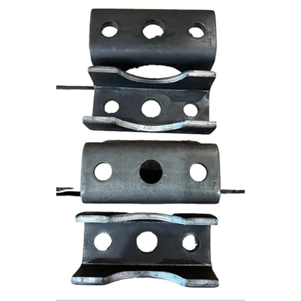 D2E Trailers (4) Trailer axle Spring Perch/seat for 2-3/8" 3500# Round Axel Tube Mount 3.5K