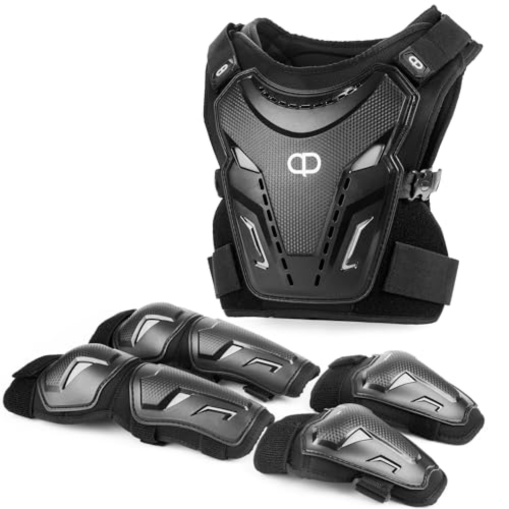 DA-Kids Dirt Bike Gear Youth Motorcycle Riding Protective Gear Motocross Armor Suit Chest Protector for Boys Girls Mountain Biking Cycling