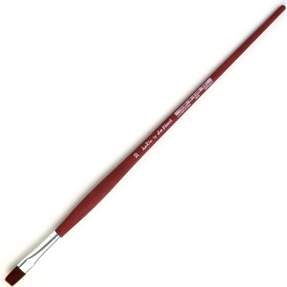 DA VİNCİ Karin By Da Vinci Düz Sentetik Akrilik Yağlı Boya Fırçası Seri 8640T5 No 2 Fırça Fiyatı