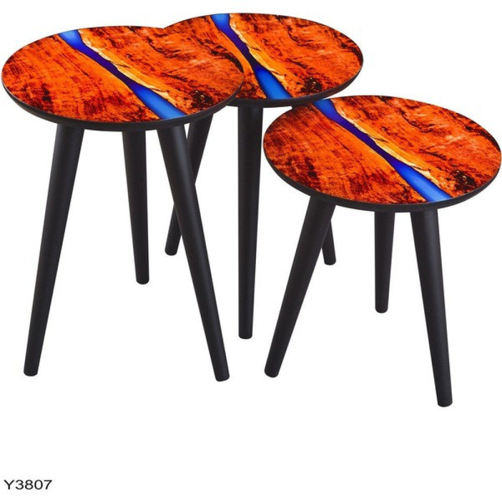 Dab Lighting 3'lü Zigon Sehpa - Modern Tasarım Zigon Sehpa Y3807 Zigon Sehpa Fiyatı