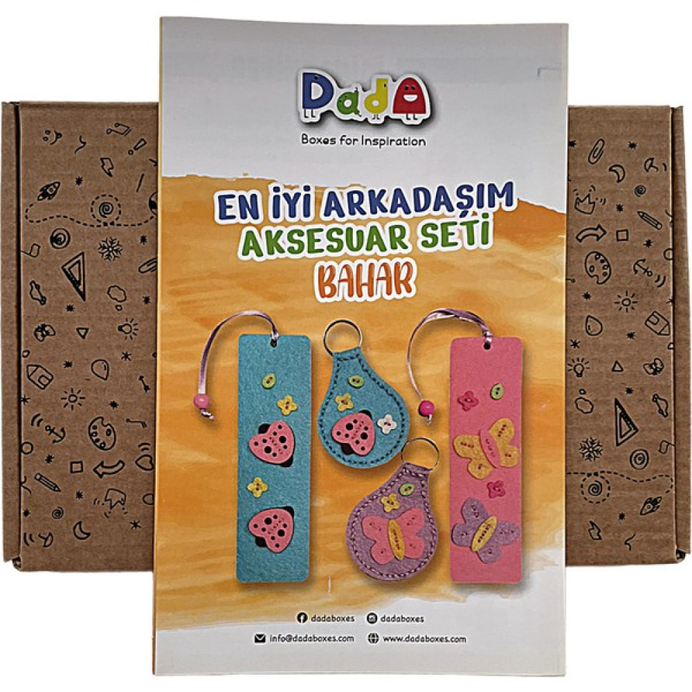 Dada Boxes En Iyi Arkadaşım (Bff) Aksesuar Seti - Bahar / Eğitici Oyun & Hobi Dikiş Setleri A3-002 Eğitici Oyuncak Fiyatı