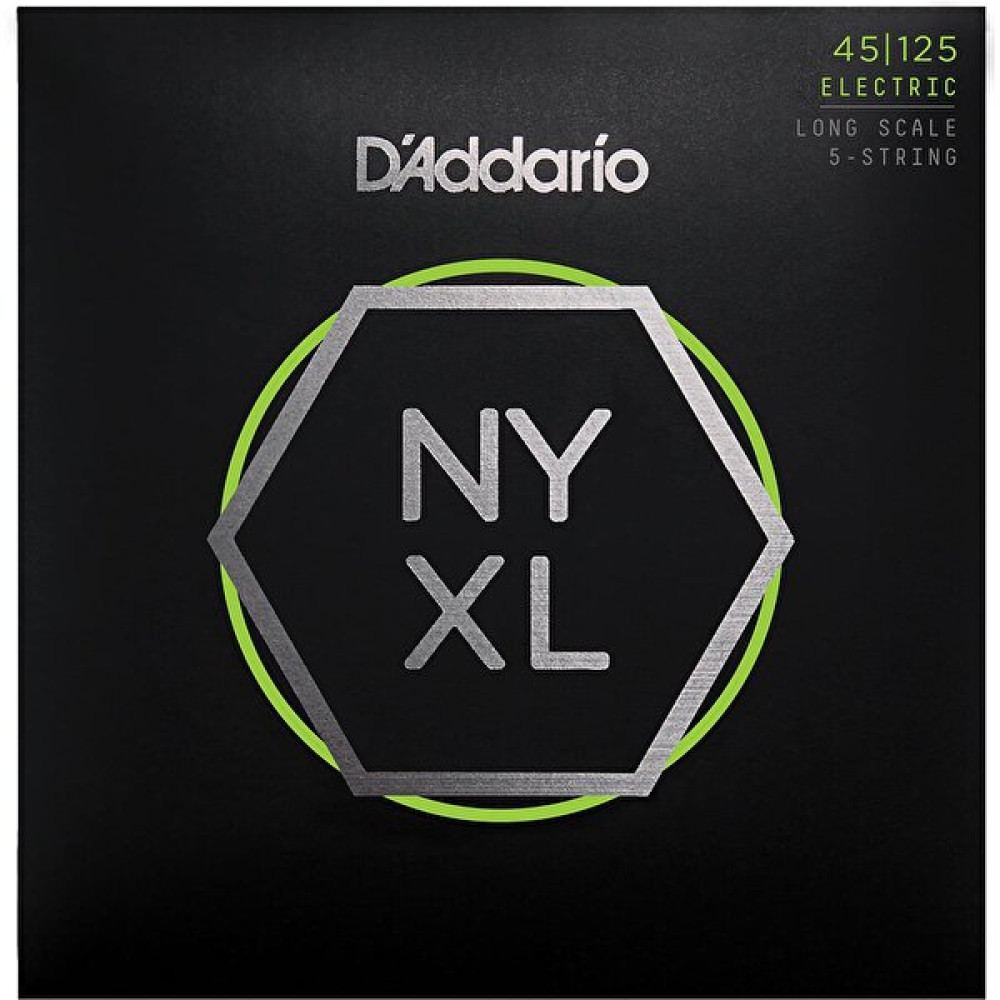 D'addario Bass Nyxl Long 5 Telli Bas Gitar Teli (45-125) Telli Çalgılar Fiyatı