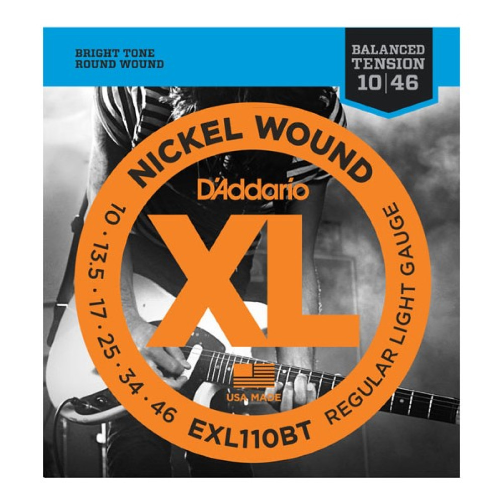 Daddario EXL110BT Balanced Tension Regular Light 010-046 Takım Tel Elektro Gitar Teli Müzik Aleti Aksesuarları Fiyatı