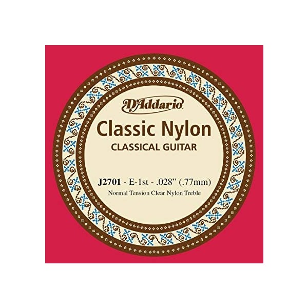 D'Addario J2701 Klasik Gitar Teli Tek 1 No Mi Klasik Gitarlar Fiyatı