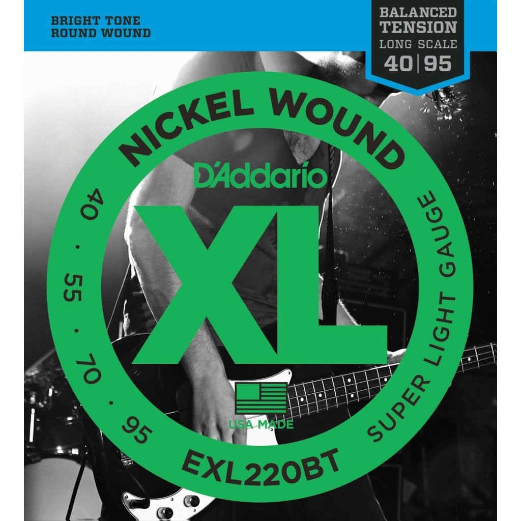 D'Addario Nickel Wound Super Light Set Bas Gitar Teli (40-95) Klasik Gitarlar Fiyatı