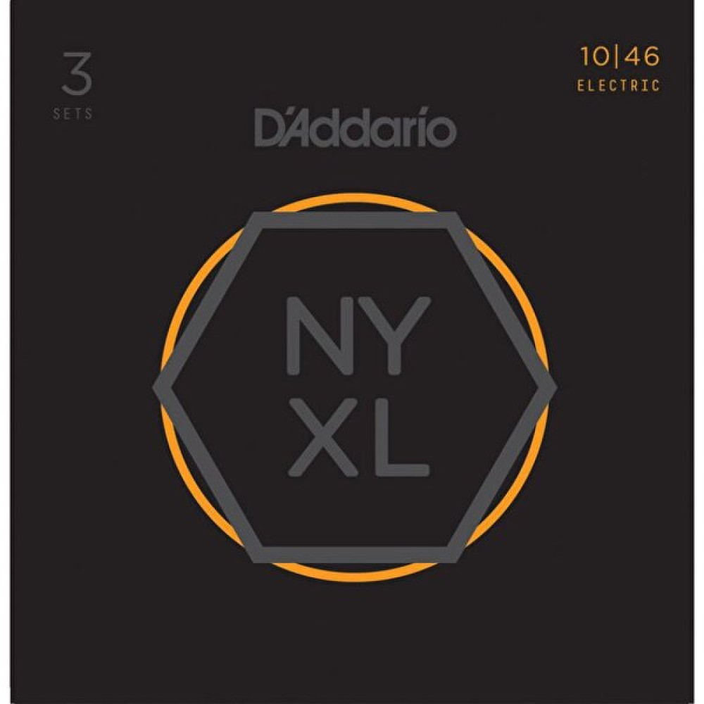 D'Addario Nyxl1046-3P Elektro Gitar Tel Seti Müzik Aleti Aksesuarları Fiyatı