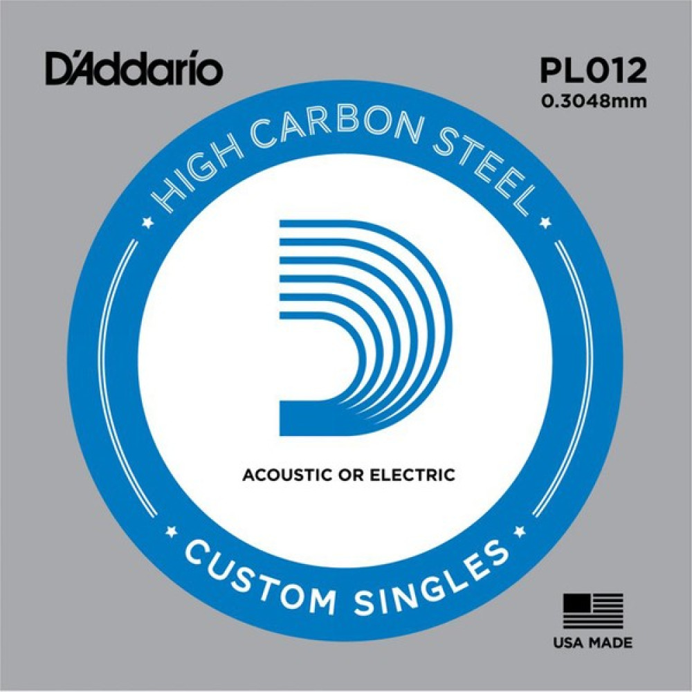 Daddario PL012 Elektro ve Akustik Gitar Tek Tel Müzik Aleti Aksesuarları Fiyatı