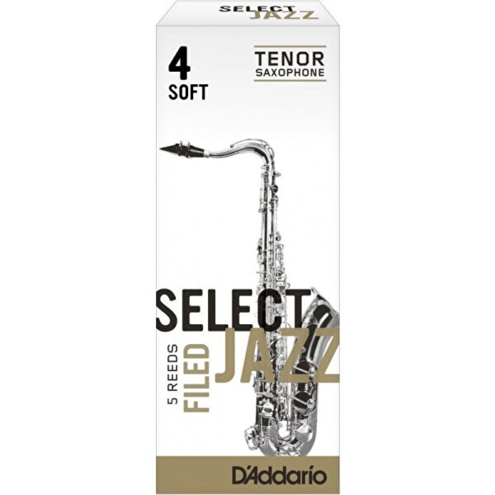 D'Addario Woodwinds Jazz Select Rsf05Tsx4S No:4 Soft Tenor Saksafon Kamışı Müzik Aleti Aksesuarları Fiyatı