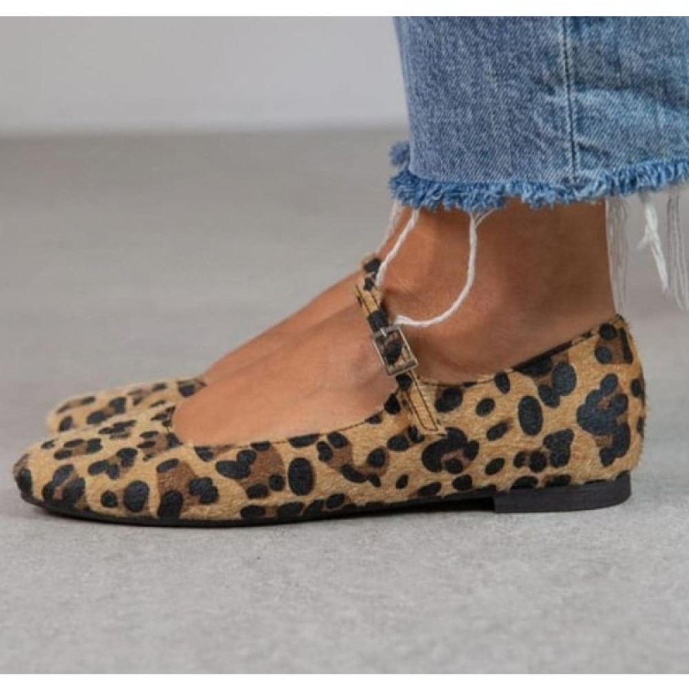 Dadwolf Leopar Şık Günlük Comfort Trend Rahat Meri Ceyn Babet Babetler Fiyatı