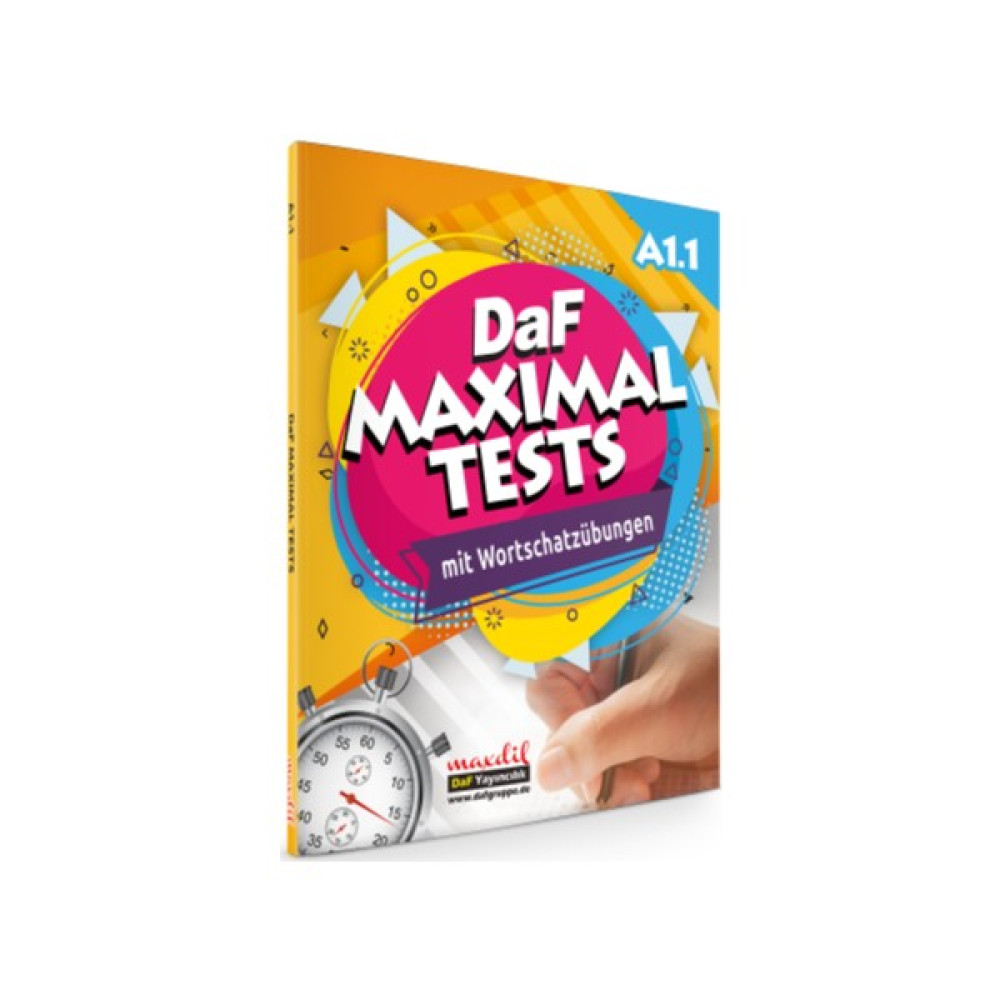 Daf Maxımal Tests A1.1 Mit Wortschatzübungen - Sefa Durmuş Yabancı Dil Öğretici Kitaplar ve Eğitim Setleri Fiyatı
