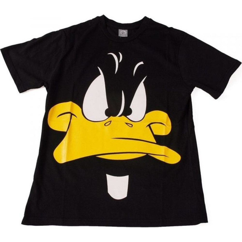 Daffy Duck No: 1 Tişört Siyah Erkek T-shirt Fiyatı