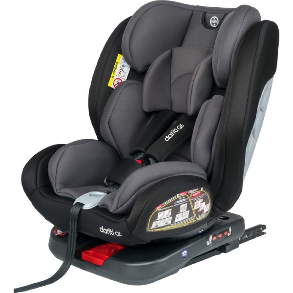 Dafiti Q5 Top Tether 360° Dönebilen 0-36 kg Isofixli Oto Koltuğu - Siyah - Giri Bebek Oto Koltuğu Fiyatı