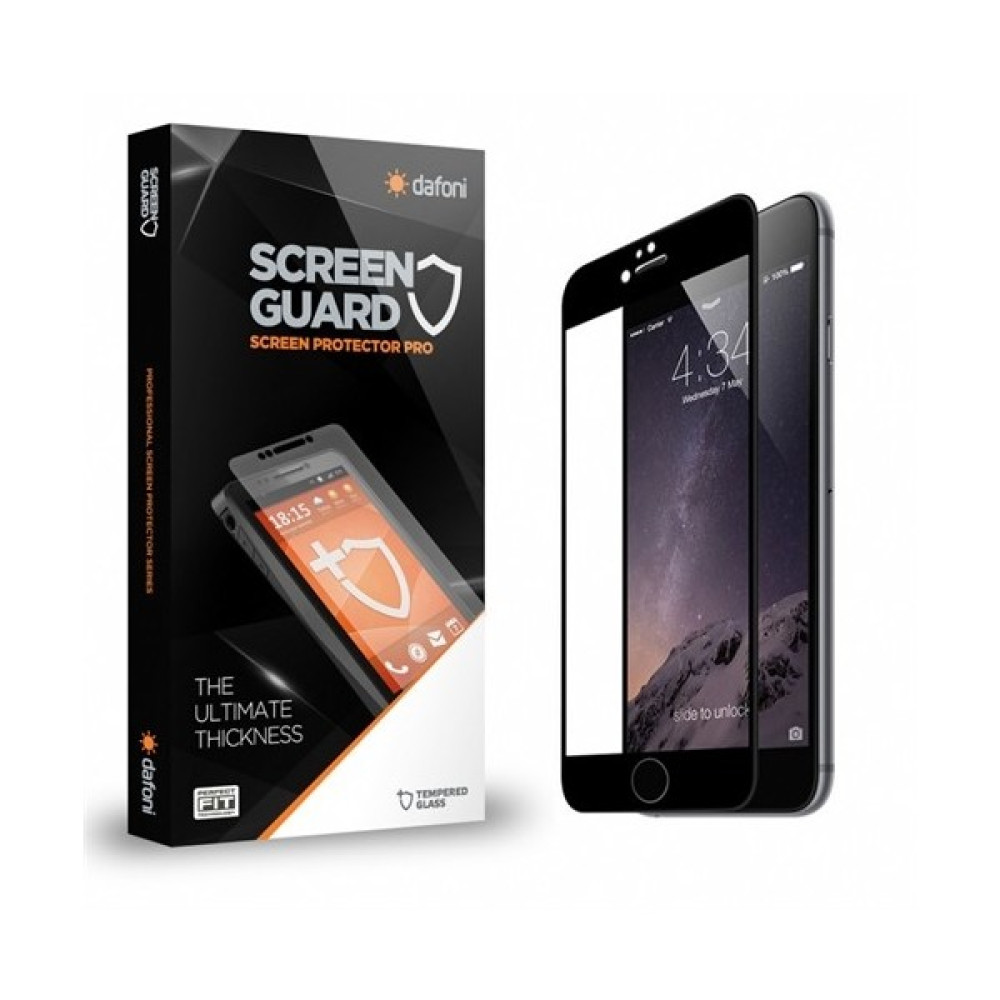 Dafoni Apple İphone 6 Plus / 6S Plus Curve Tempered Glass Premium S - Siyah Cep Telefonu Kılıfı Fiyatı