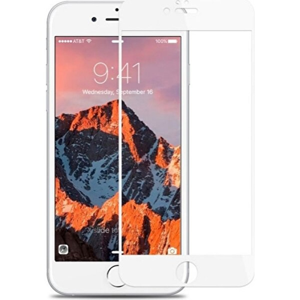 Dafoni iPhone 7 Plus / 8 Plus Curve Nano Glass Premium Beyaz Cam Ekran Koruyucu Cep Telefonu Kılıfı Fiyatı