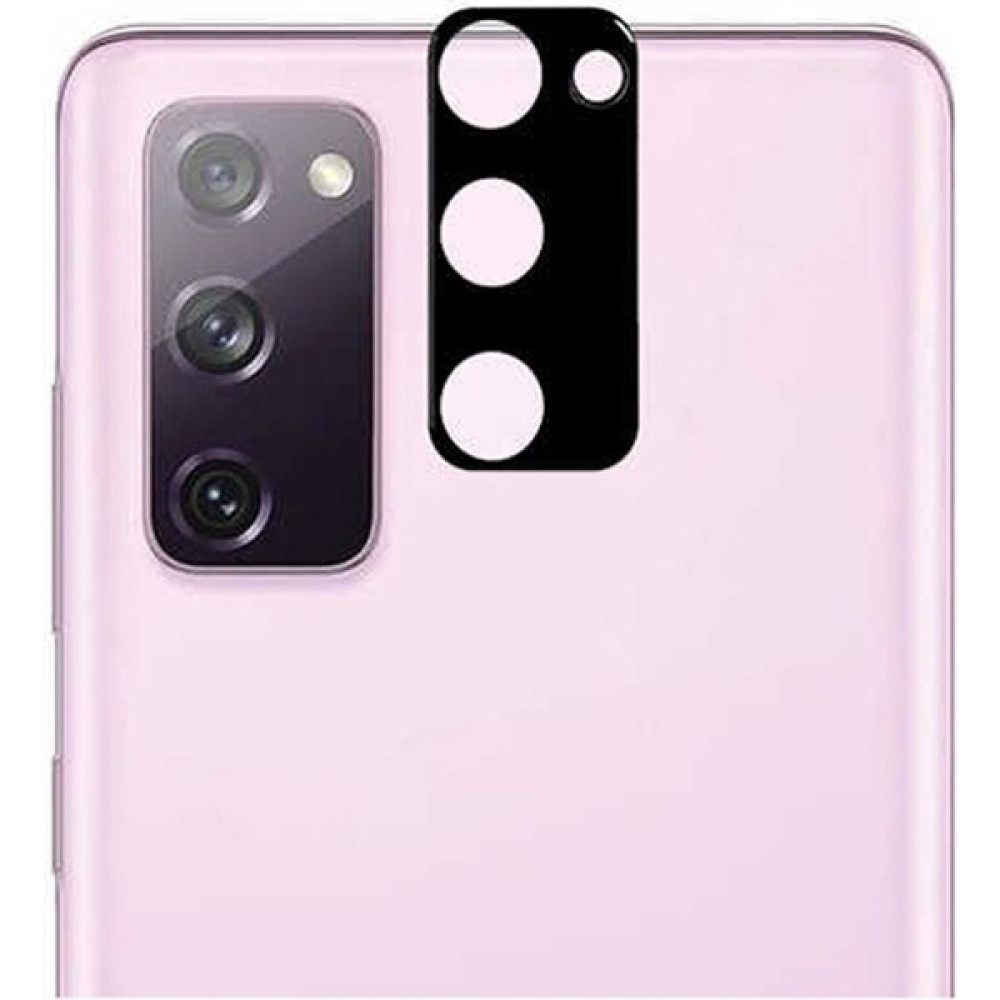 Dafoni Samsung Galaxy S20 Fe 3D Cam Kamera Koruyucu - Siyah Cep Telefonu Ekran Koruyucusu Fiyatı